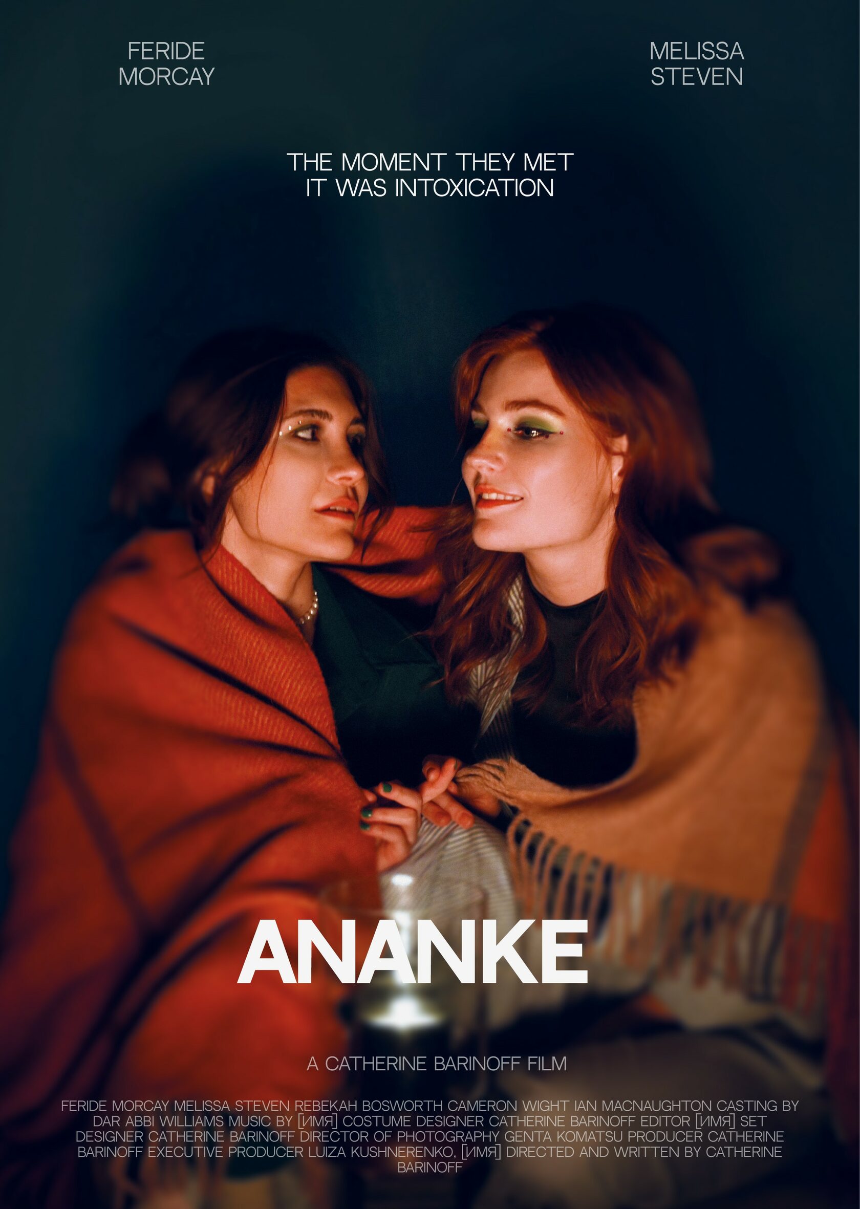 Ananke film poster featuring Feride Morçay